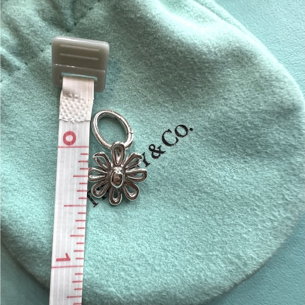 Authentic Tiffany & Co flower pendant/ charm